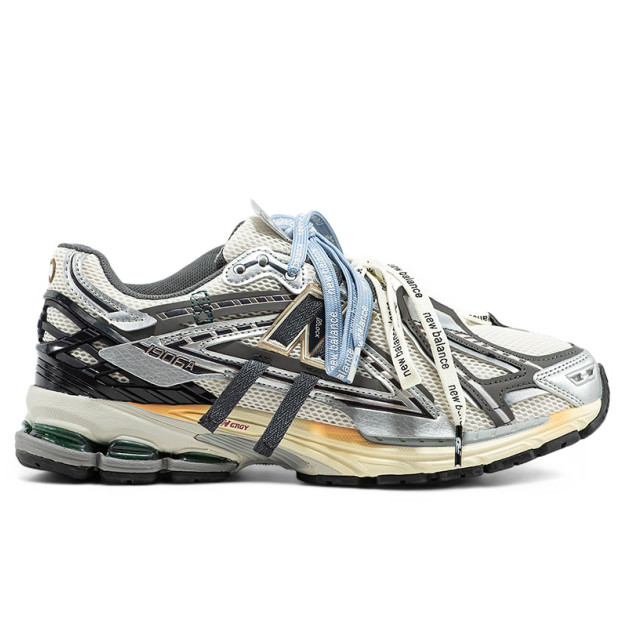 New Balance 1906A Double Laces Silver Grey Black