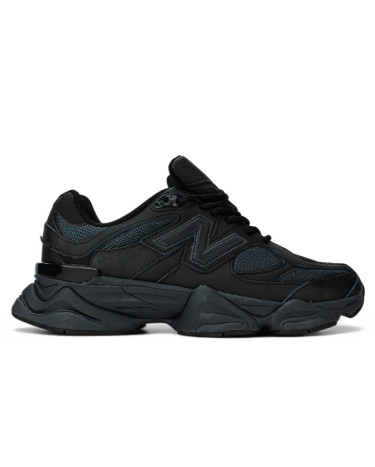 New Balance 9060 Triple Black Leather U9060NRI
