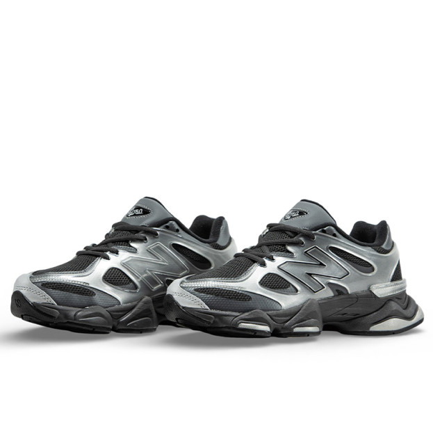 New Balance 9060 X Black Silver U9060ISA