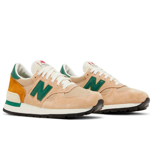 New Balance 990v1 x Teddy Santis Made in USA Tan Green M990TG1