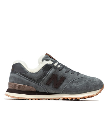 New Balance 574 Khaki Winter С МЕХОМ (New Balance 574 Khaki Winter С МЕХОМ)