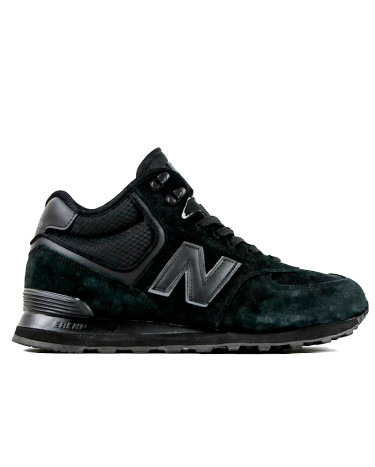 New Balance 574 Black Suede Winter С МЕХОМ (New Balance 574 Black Suede Winter С МЕХОМ)