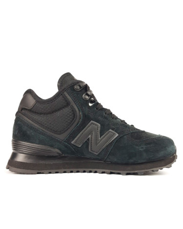 New Balance 574 All Black Suede Winter С МЕХОМ (New Balance 574 All Black Suede Winter С МЕХОМ)