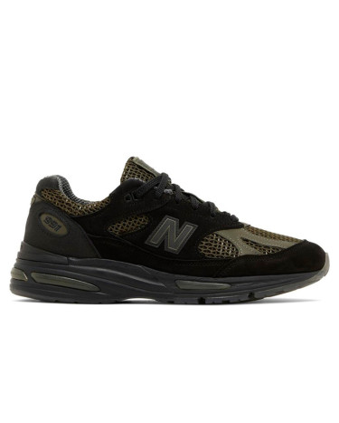 New Balance 991v2 x Stone Island Made in England Black U991SD2 (S-2351505)