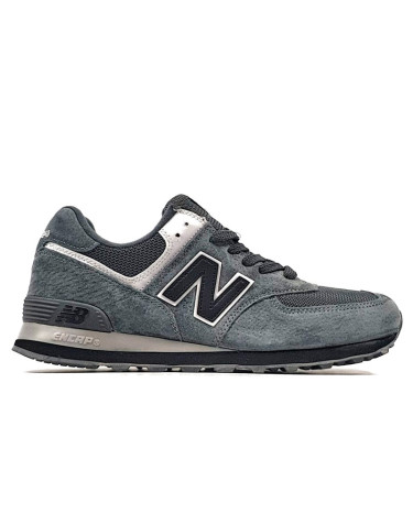New Balance 574 Grey Black (New Balance 574 Grey Black)