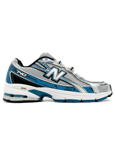 New Balance 740 White Blue Black (New Balance 740 White Blue Black)