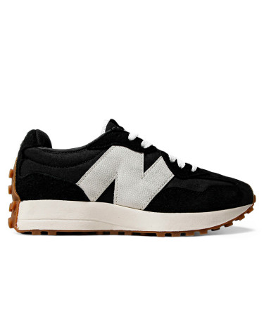 New Balance 327 Black Metallic Silver MS327MM1 (S-2354466)