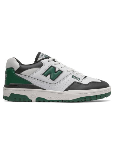 New Balance 550 White Green Black BB550LE1 (New Balance 550 White Green Black BB550LE1)