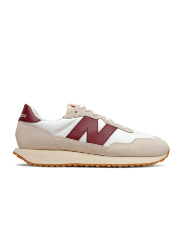 New Balance 237 White Burgundy MS237SB (New Balance 237 White Burgundy MS237SB)