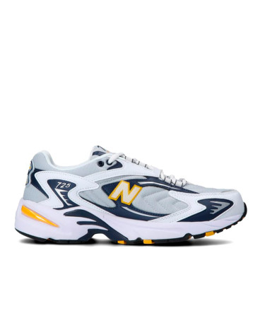 New Balance 725 White Navy Yellow ML725A (New Balance 725 White Navy Yellow ML725A)